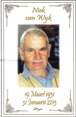 WYK-VAN-Nicolaas-Johannes-Nn-Niek-1931-2013-M