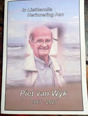 WYK-VAN-Piet-1947-2021-M