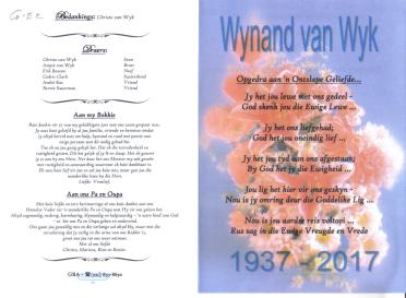 WYK-VAN-Wynand-Willem-1937-2017-M