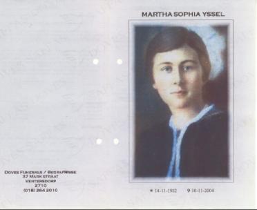 YSSEL-Martha-Sophia-1902-2004-F