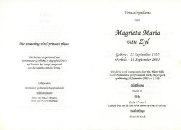 ZYL-VAN-Magrieta-Maria-1920-2003-F