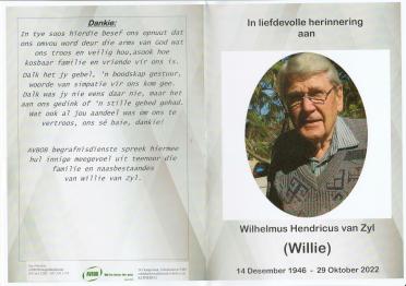 ZYL-VAN-Wilhelmus-Hendricus-Nn-Willie-1946-2022-M