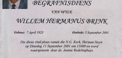 BRINK-Willem-Hermanus-1923-2001-M