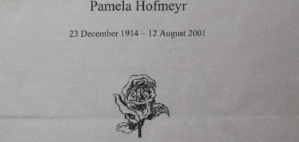 HOFMEYR-Pamela-1914-2001-F