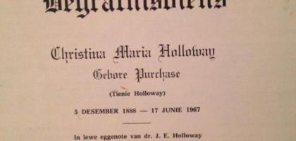 HOLLOWAY-Christina-Maria-nee-Purchase-1888-1967-F