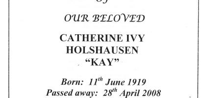 HOLSHAUSEN-Catherine-Ivy-Nn-Kay-1919-2008-F