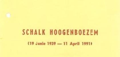 HOOGENBOEZEM-Schalk-Petrus-Bernardus-1939-1991-M