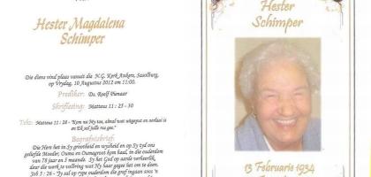 SCHIMPER-Hester-Magdalena-1934-2012-F