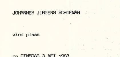SCHOEMAN-Johannes-Jurgens-1911-1983-M